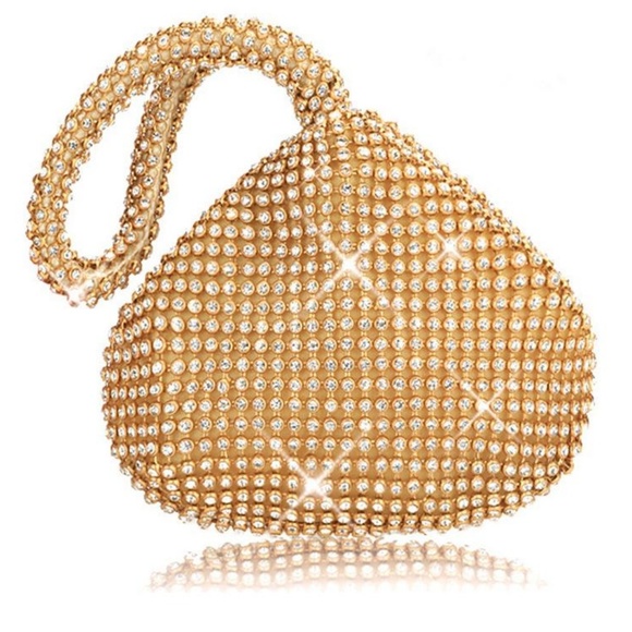 Queen of Clutches Handbags - Gold Signature Evening Bag